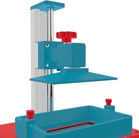 Zeberoxyz 1Kit سطح بناء فولاذي مرن قابل للإزالة ومنصة ألومنيوم 135 × 80 مم تستخدم لطابعة Anycubic Photon-S/Photon LCD ثلاثية الأبعاد in Kuwait