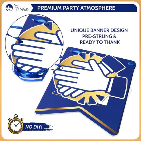 Pirese We Appreciate You Banner Decorations, Employee Appreciation Decorations, Thank You Sign, Staff Appreciation Banner, Thank You Banner, Team Appreciation Week for Teacher Nurse Doctor Pastor in Kuwait