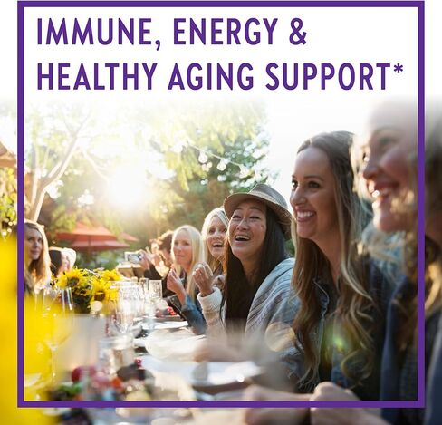 فيتامينات متعددة للنساء من نيو تشابتر، جرعة يومية لكل امرأة أكبر من 40 عامًا، مخمرة بالبروبيوتيك + فيتامين د3 + فيتامينات ب + مكونات عضوية غير معدلة وراثيًا - 24 قطعة in Kuwait