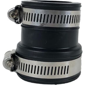 Fernco PDTC-110 Under Sink Drain and Trap Connector for 1-1/2" Pipe to 3/4" Tubular Traps