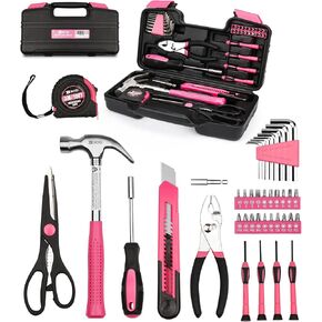 B Bosi Tool 142 Piece Tool Set With Bag Home Repairing Tool Kit with 13-Inch Wide Mouth Open Storage Tool Bag (142 Piece), 142PCS（This product is not eligible for discounts）