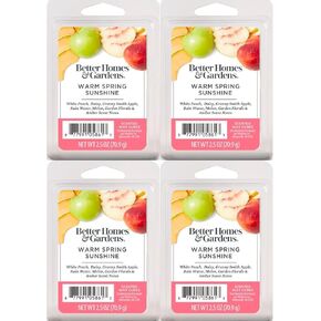 Better Homes and Gardens Warm Spring Sunshine Wax Cubes - 4-Pack
