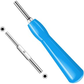 Gamebit Security Screwdriver, Double-ended 3.8mm 4.5mm Gamebit Screwdriver Bit Set Compatible with NES,SNES,N64,GameBoy,Game Cartridges Blue
