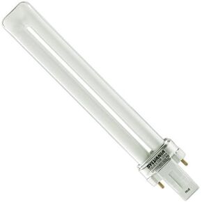 SYLVANIA 21136 - CF13DS/827/ECO - 13 Watt CFL Light Bulb - Compact Fluorescent - 2 Pin GX23 Base - 2700K - by Sylvania
