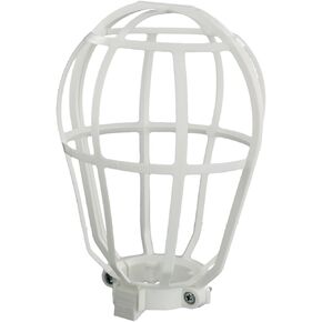 Leviton 12200-W Replacement Guard for Ceiling Lampholders, White, ‎7 x 5 x 5 inches