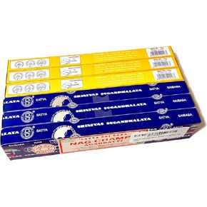 Satya Sai Baba Nag Champa & Sandalwood Agarbatti, 90g