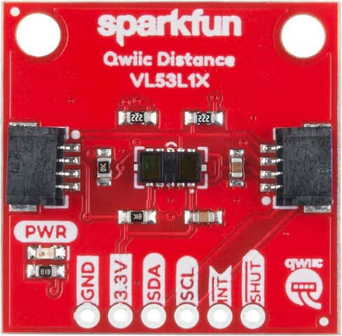 SparkFun Distance Sensor Breakout - 4 Meter, VL53L1X - (Qwiic) - Next Generation ToF Sensor Module - Operating Voltage 2.6V - 3.5V - 1mm Precision - +/-5mm Accuracy - Minimum Read Distance 4cm in Saudi Arabia