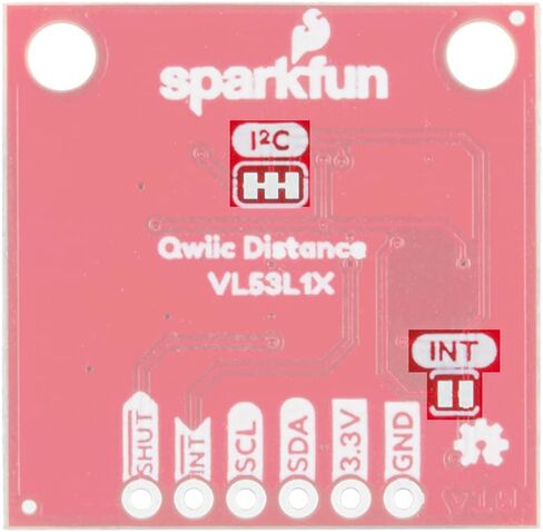 SparkFun Distance Sensor Breakout - 4 Meter, VL53L1X - (Qwiic) - Next Generation ToF Sensor Module - Operating Voltage 2.6V - 3.5V - 1mm Precision - +/-5mm Accuracy - Minimum Read Distance 4cm in Saudi Arabia