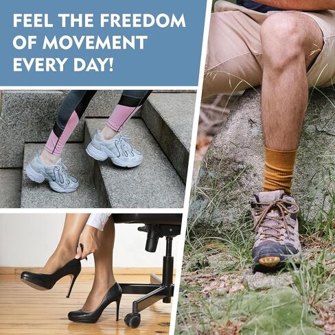 ضبان التهاب اللفافة الأخمصية، أكواب الكعب لتخفيف التهاب اللفافة الأخمصية وآلام الكعب، توفر حشوات الكعب الدعم للرجال والنساء (W8.5-12 | M7.5-11) in Kuwait