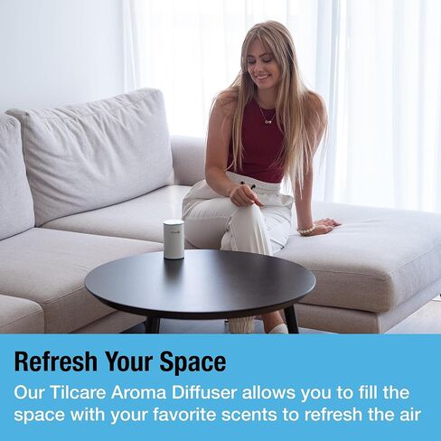 موزع روائح الزيوت العطرية نانو بدون ماء للعلاج العطري - موزع روائح عطرية للغرفة ومعطر السيارة بدون أسلاك، قابل لإعادة الشحن - موزع روائح عطرية وبخاخات علاجية للمنزل والسفر - أسود in Kuwait