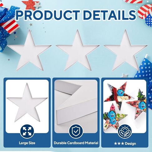 USA Set Cardboard Letter for Charcuterie Red White Blue Patriotic Fillable Tray Charcuterie Paper Box for Memorial Day Independence Day Party Decorations Chocolate Candy Cupcake Container in Saudi Arabia