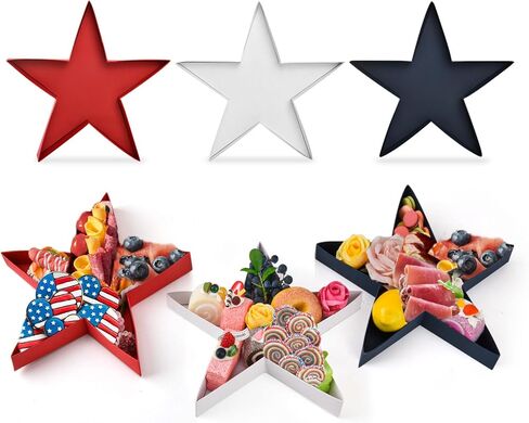 الولايات المتحدة الأمريكية مجموعة رسالة من الورق المقوى ل Charcuterie أحمر أبيض أزرق وطني قابل للتعبئة علبة ورق Charcuterie لعيد الاستقلال يوم الذكرى زينة الحفلات حاوية حلوى كب كيك الشوكولاتة in Kuwait