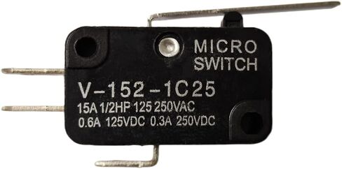 20 حزمة V-152-1C25 مفتاح حد صغير مصغر لحظة SPDT المفاجئة نوع رافعة المفصلي in Kuwait