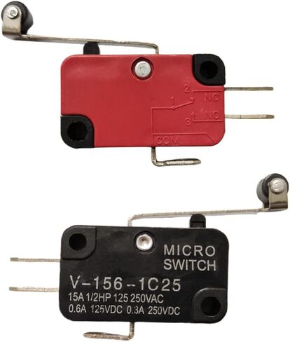 20 حزمة V-152-1C25 مفتاح حد صغير مصغر لحظة SPDT المفاجئة نوع رافعة المفصلي in Kuwait