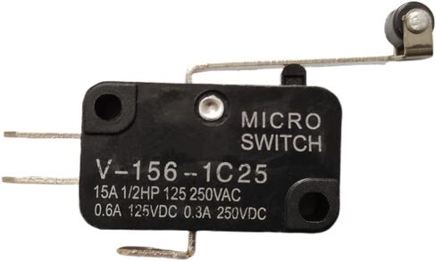 20 حزمة V-152-1C25 مفتاح حد صغير مصغر لحظة SPDT المفاجئة نوع رافعة المفصلي in Kuwait