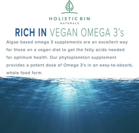 Holistic Bin Organic Astaxanthin Powder | Powerful Natural Antioxidant Supplement for Smoothies and Capsules | Whole Haematococcus Pluvialis Algae Supplement (20 Grams) in Kuwait