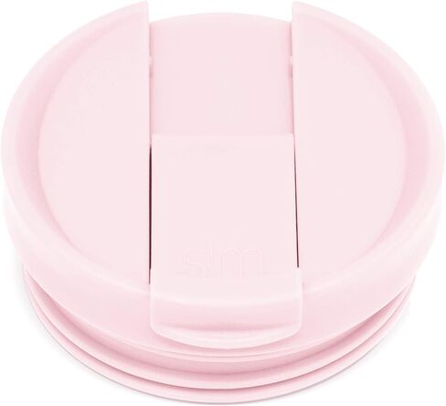 Simple Modern Tumbler Coffee Lid Replacement | Reusable Insulated Lid ONLY Fits Simple Modern, S|M Voyager | Flip Lid | Voyager Collection | Clear in Saudi Arabia