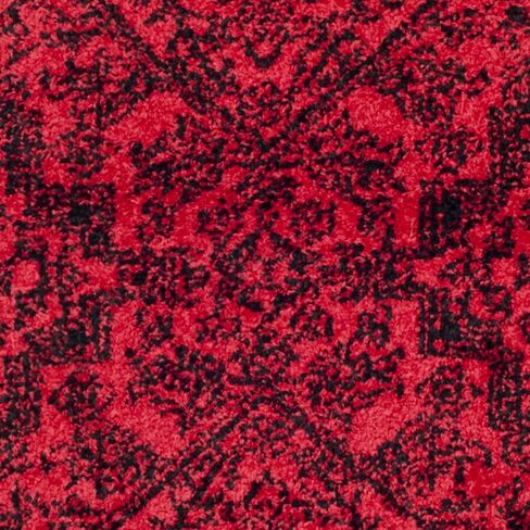 SAFAVIEH Adirondack Collection Runner Rug - 2'6" x 6', Red & Black, Oriental Medallion Design, Non-Shedding & Easy Care, Ideal for High Traffic Areas in Living Room, Bedroom (ADR108F) in Saudi Arabia