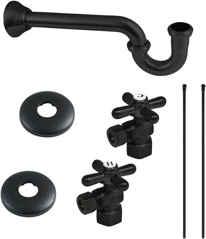 Kingston Brass KPK101P Made to Made Plumbing Supply Combo Kit, Polished Chrome in Saudi Arabia