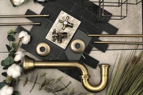 Kingston Brass KPK101P Made to Made Plumbing Supply Combo Kit, Polished Chrome in Saudi Arabia