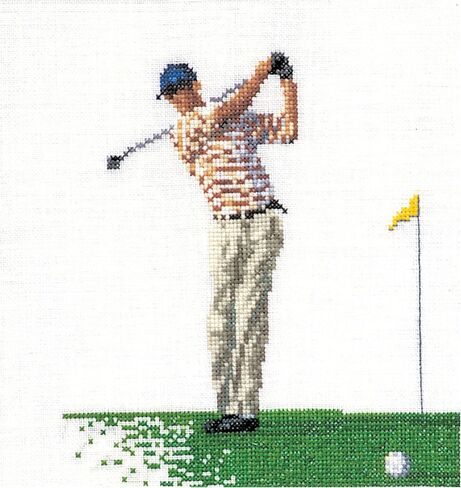 Thea Gouverneur - Counted Cross Stitch Kit - Fishing - Aida - 18 Count - for Adults - 3034A in Saudi Arabia