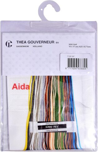 Thea Gouverneur - Counted Cross Stitch Kit - Fishing - Aida - 18 Count - for Adults - 3034A in Saudi Arabia