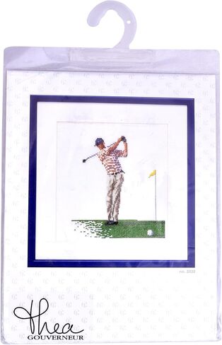 Thea Gouverneur - Counted Cross Stitch Kit - Fishing - Aida - 18 Count - for Adults - 3034A in Saudi Arabia