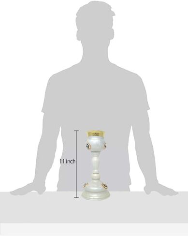Needzo Chalice and Paten Set, Enamel Cross Details, Catholic Church Communion Supplies, 11 Inches in Saudi Arabia