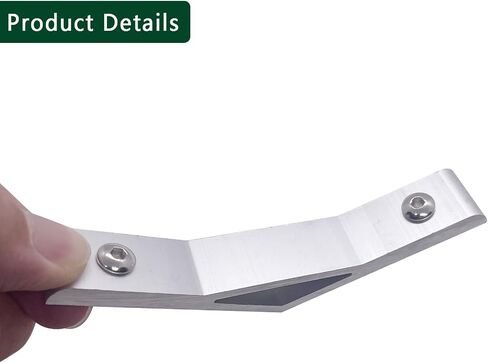 6 Set Silver 45 Degree/135 Degree Angle 4040 Series Aluminum Extrusion Profile Accessories，Aluminum Corner Brackets Profile with Mounting Screws and Nuts (135 Degree Angle Brackets) in Saudi Arabia