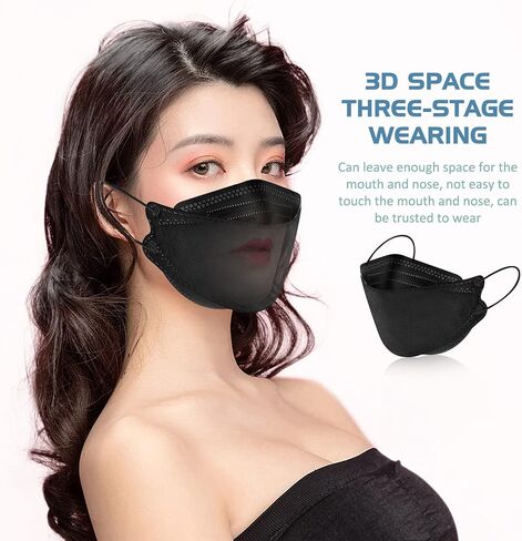 KF94 Face Mask,Individually Wrapped KF94 Masks,50Pcs in Saudi Arabia