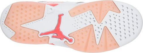 Jordan Girl's Jordan 6 Retro Low (Little Kid) White/Atmosphere/Infrared 23/Black 11 Little Kid M in Saudi Arabia