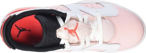 Jordan Girl's Jordan 6 Retro Low (Little Kid) White/Atmosphere/Infrared 23/Black 11 Little Kid M in Saudi Arabia
