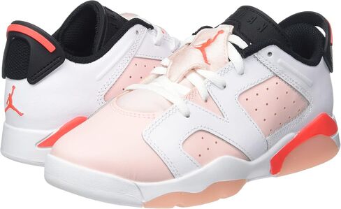 Jordan Girl's Jordan 6 Retro Low (Little Kid) White/Atmosphere/Infrared 23/Black 11 Little Kid M in Saudi Arabia
