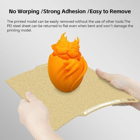 ورقة UniTak3D A1 PEI مقاس 257x257*2 مم لوحة بناء مزدوجة الجوانب وسرير طباعة مغناطيسي ومنصة فولاذية زنبركية مرنة متوافقة مع مجموعة Bambu Lab X1 Carbon/X1 Carbon Combo/P1P/P1S/P1S in Saudi Arabia