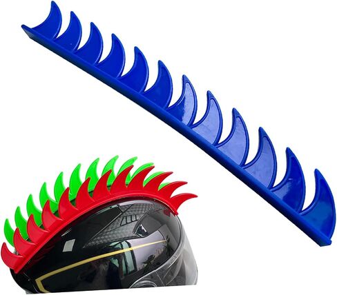 Mohawk for Wigs Hair Helmet Silica Gel Mohawk Decoration Hawk for Motorcycle Bicycle Snowboarding Skiing Biking Cycling Helmets(Helmet Not Included) in Saudi Arabia