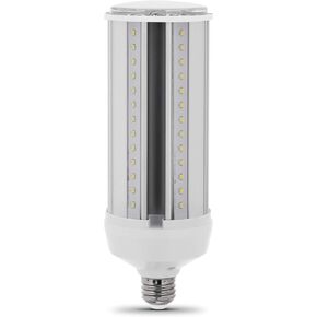 Feit Electric C4000/5K/LEDG2 300W Equivalent Mini Corn Bulb, Corn Cob High Output LED Light Bulb, E26 Base, 5000K Daylight, 3" x 3" x 7"