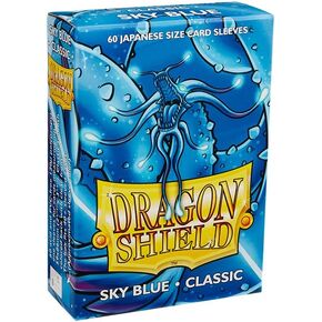 Arcane Tinmen Dragon Shield Japanese Size Card Sleeves – White 60CT – Card Sleeves are Smooth & Tough – Compatible with Pokemon, Yugioh, and More, (AT-10605)
