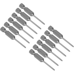 uxcell 20pcs Magnetic Phillips Screwdriver Bits PH0 Cross Head Drill Bit with 1/4" 6.3mm Hex Shank for Power Screwdriver Drill Impact Driver