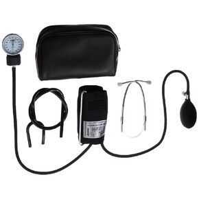 Graham-Field 242 Labtron Home Blood Pressure Kit with Attached Stethoscope, Latex-Free Sphygmomanometer, Manual BP Monitor with Adult Cuff