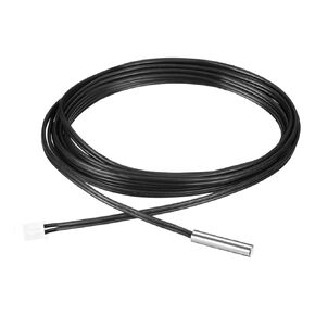 NTC Thermistor Probe 10K 6.6ft Waterproof Stainless Steel Temp Sensor Probe, [for Digital Temperature Transmitter]