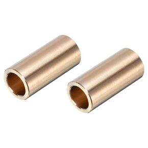 uxcell 2pcs Sleeve Bearings 10mm Bore x 14mm OD x 30mm Length Self-Lubricating Brass Bushing