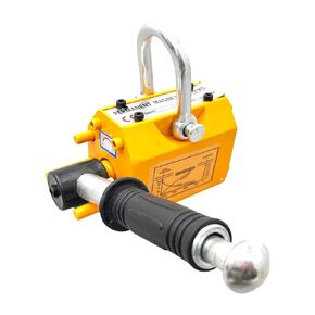 INTBUYING 220 lb Permanent Magnetic Lifter Heavy Duty Magnet Powerful Permanent Rare Earth Magnet Economical Magnet Lifting Tools for Lifting Plate Steel, Board, Used in Shop Crane, Hoist, Board
