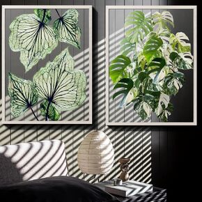 Passat 18X22 Oak Floating Frame For Canvas Prints Canvas Floater Frame Double Glass Shadow box Frame 18x24 Floating Picture Frames Wall Decor