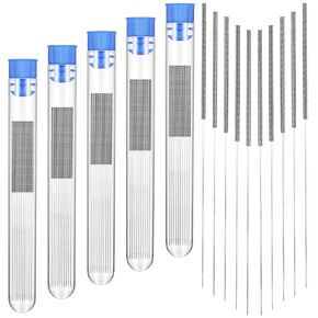 50Pcs 3D Printer Nozzle Cleaning,0.4mm Stainless Steel Needle Cleaner with Storage Bottle,3D Printer Accessories for Cleaning 3D Printer Nozzles