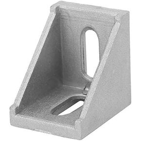 20Pcs Corner Brackets Aluminum , 2 Holes Right Angle Aluminum Corner L-Type for 3030 Aluminum