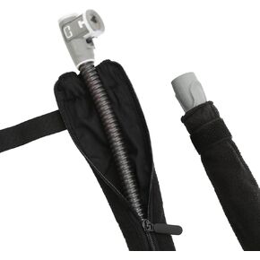 Qozary CPAP Hose Cover - 6.3ft Cpap Tube Cover Compatible with Resmed Climatelineair Airsense 10&11 Tubing， CPAP Tubing Cover with Full Length Zipper, CPAP Supplies Keeps Cats from Chewing On Hose