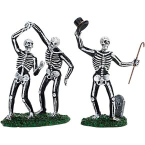 #72377 Lemax Dancing Skeletons, Set Of 2