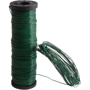 Royal Imports Bulk Green Paddle Wire Spool 150 YD roll, 24 Gauge, Floral Arrangements, Florist Supplies, Jewelry, Gift, Crafts, Wreath Making, Flower Garland, Plant Stem Garden Ties, Bouquet Bind Wrap in Kuwait