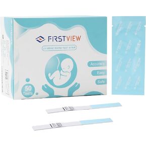 50 Pack of Ovulation Tests Home Fertility Predictor Kit for Women Clear & Accurate Rapid Result Tracker Helps Get Timing Right While Planning for Baby