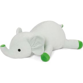 24" | 4.2 Pounds Blue Elephant Weighted Stuffed Animals - Cute Weighted Plush Toy Comfort Weighted Plush Pillow Gifts for Kids & Adults (24" | 4.2 lbs, Blue Elephant)